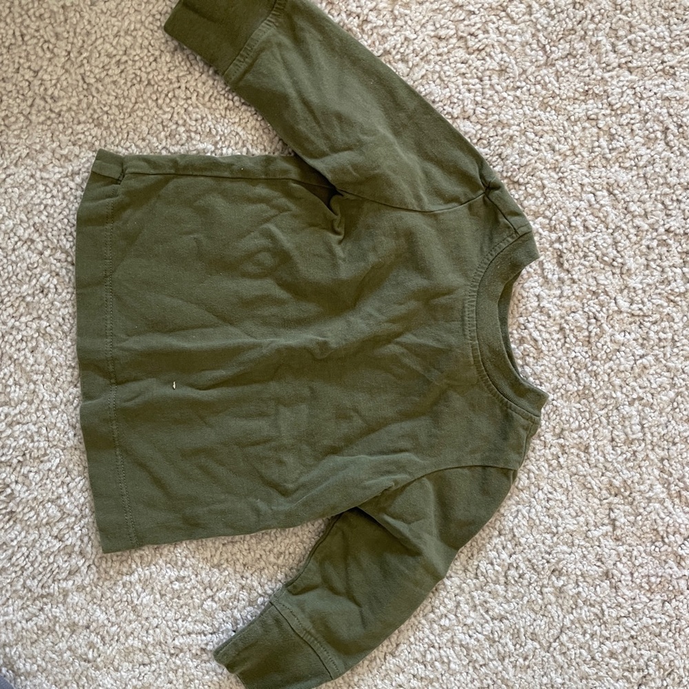 Kids Green Pea Coat